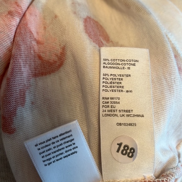 🎉HP🎉NWT Free People Arielle Print Long Sleeve Top - Picture 14 of 14